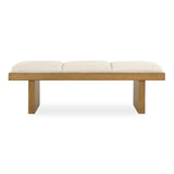 Haden White Upholstery Bench - Ornate Home
