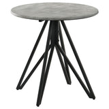 Hadi Cement 2-piece Round SmartTop Coffee and End Table Set - Ornate Home