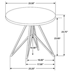Hadi Cement 3-piece Round SmartTop Coffee and End Table Set - Ornate Home