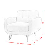 Hadley Heirloom Teal Chair