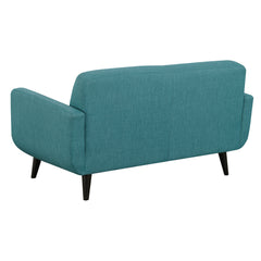 Hadley Heirloom Teal Loveseat without Pillow