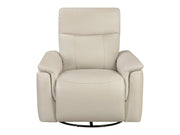 Hadley Taupe Swivel Glider Reclining Chair - Ornate Home