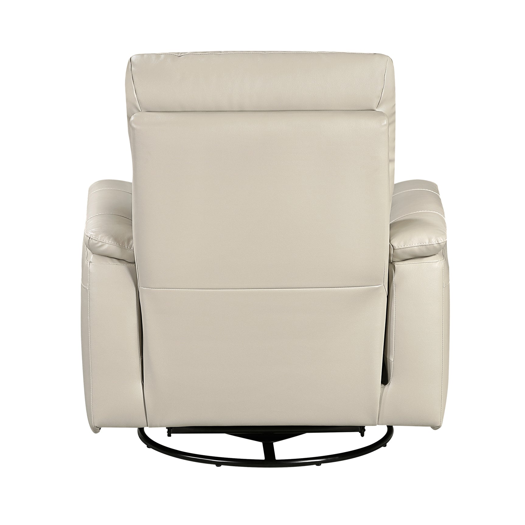 Hadley Taupe Swivel Glider Reclining Chair - Ornate Home