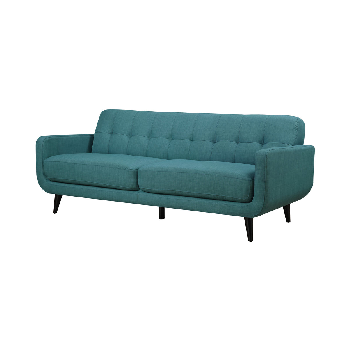 Hadley Teal/Dark Espresso Sofa & Loveseat Set - Ornate Home