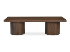 Hadley Warm Brown Coffee Table - Ornate Home