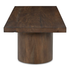 Hadley Warm Brown Coffee Table - Ornate Home
