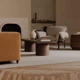 Hadley Warm Brown Coffee Table - Ornate Home