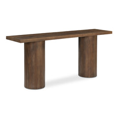 Hadley Warm Brown Console Table - Ornate Home