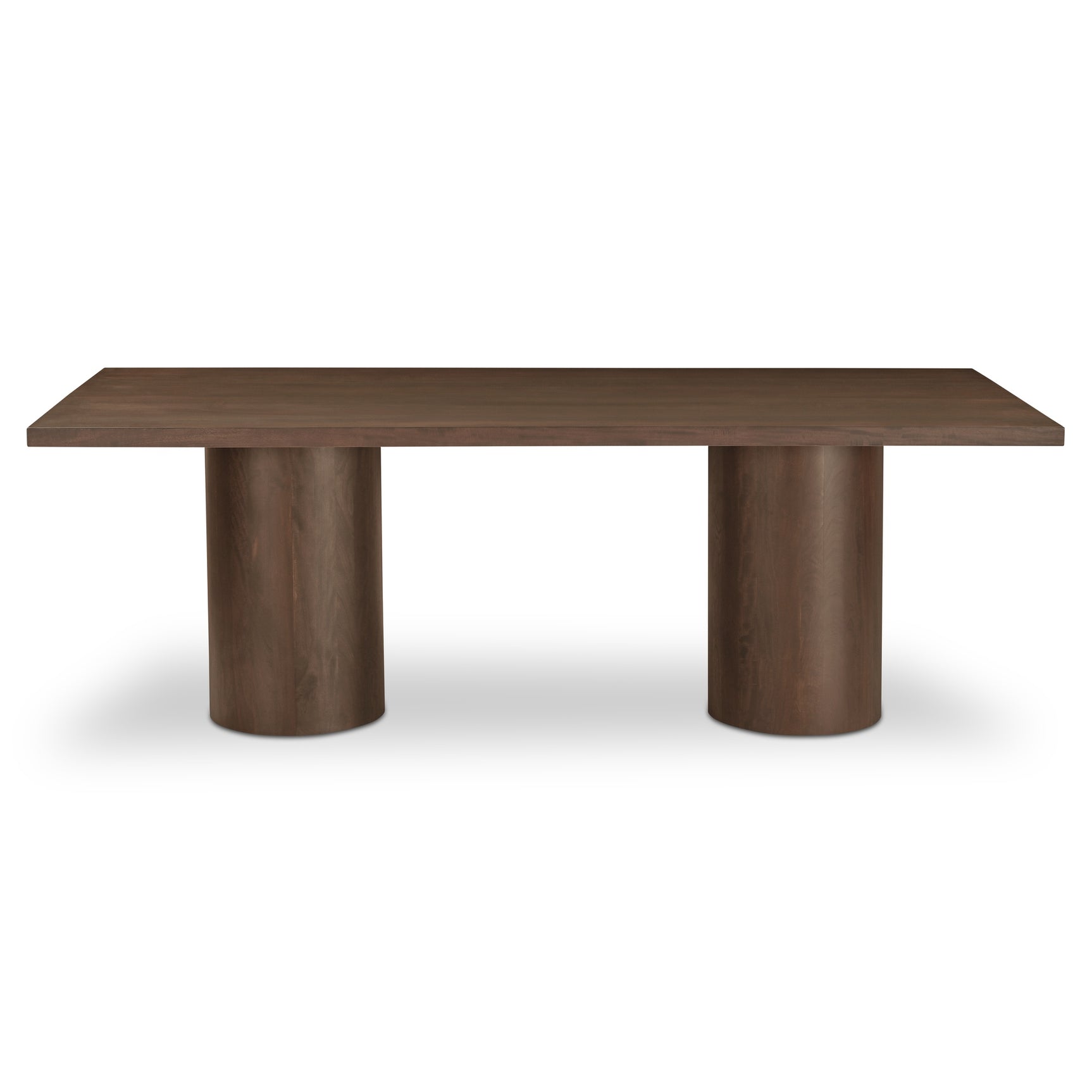 Hadley Warm Brown Large Dining Table - Ornate Home