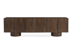Hadley Warm Brown Media Unit - Ornate Home
