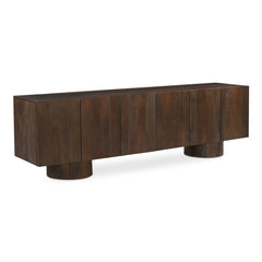 Hadley Warm Brown Media Unit - Ornate Home