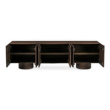 Hadley Warm Brown Media Unit - Ornate Home