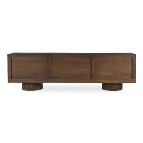 Hadley Warm Brown Media Unit - Ornate Home
