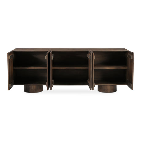 Hadley Warm Brown Sideboard - Ornate Home