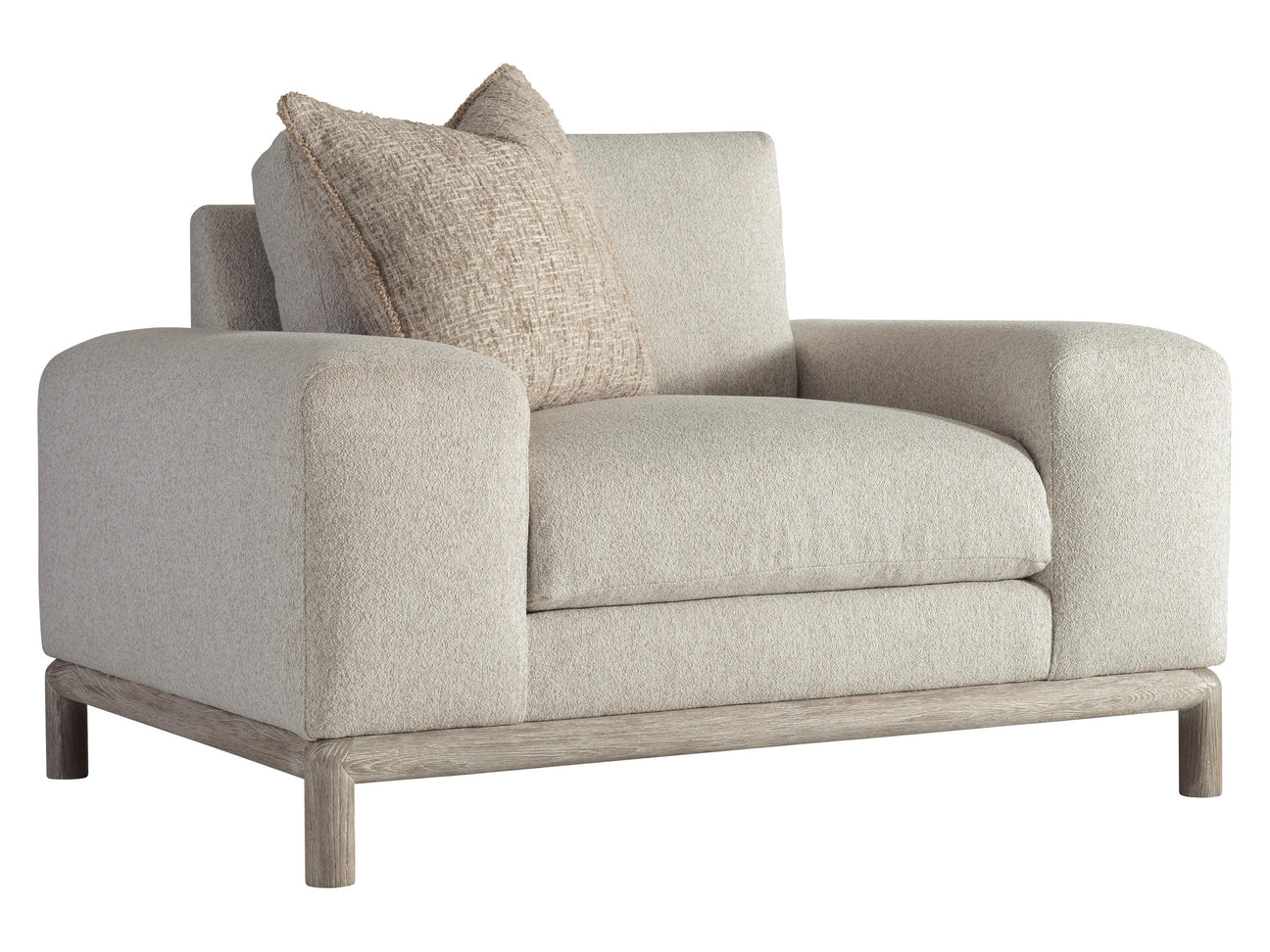 Hadley White/Cream Fabric Chair - Ornate Home