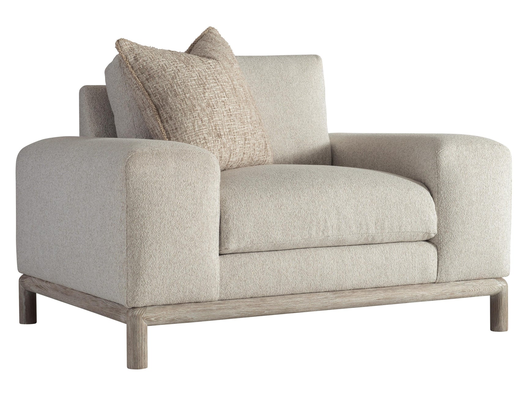 Hadley White/Cream Fabric Chair - Ornate Home