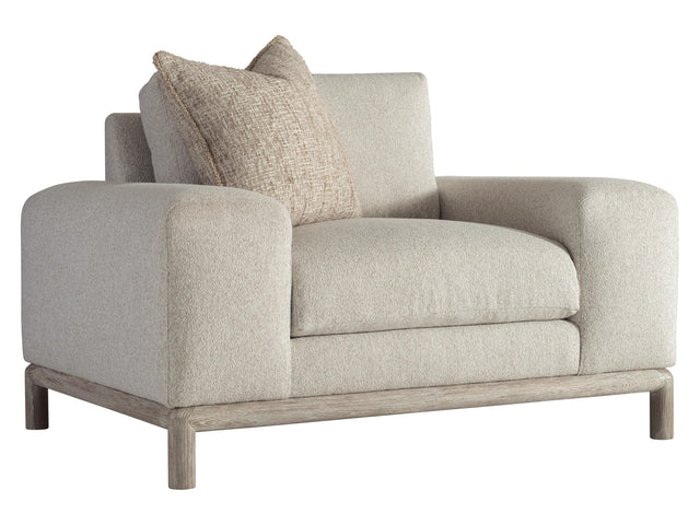 Hadley White/Cream Fabric Chair - Ornate Home