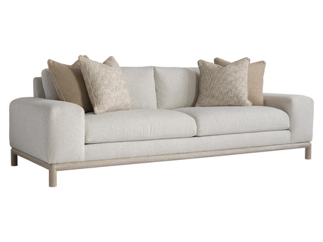 Hadley White/Cream Fabric Sofa - Ornate Home