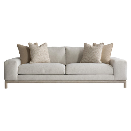 Hadley White/Cream Fabric Sofa - Ornate Home