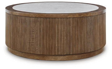 Hadonna Brown Coffee Table - Ornate Home