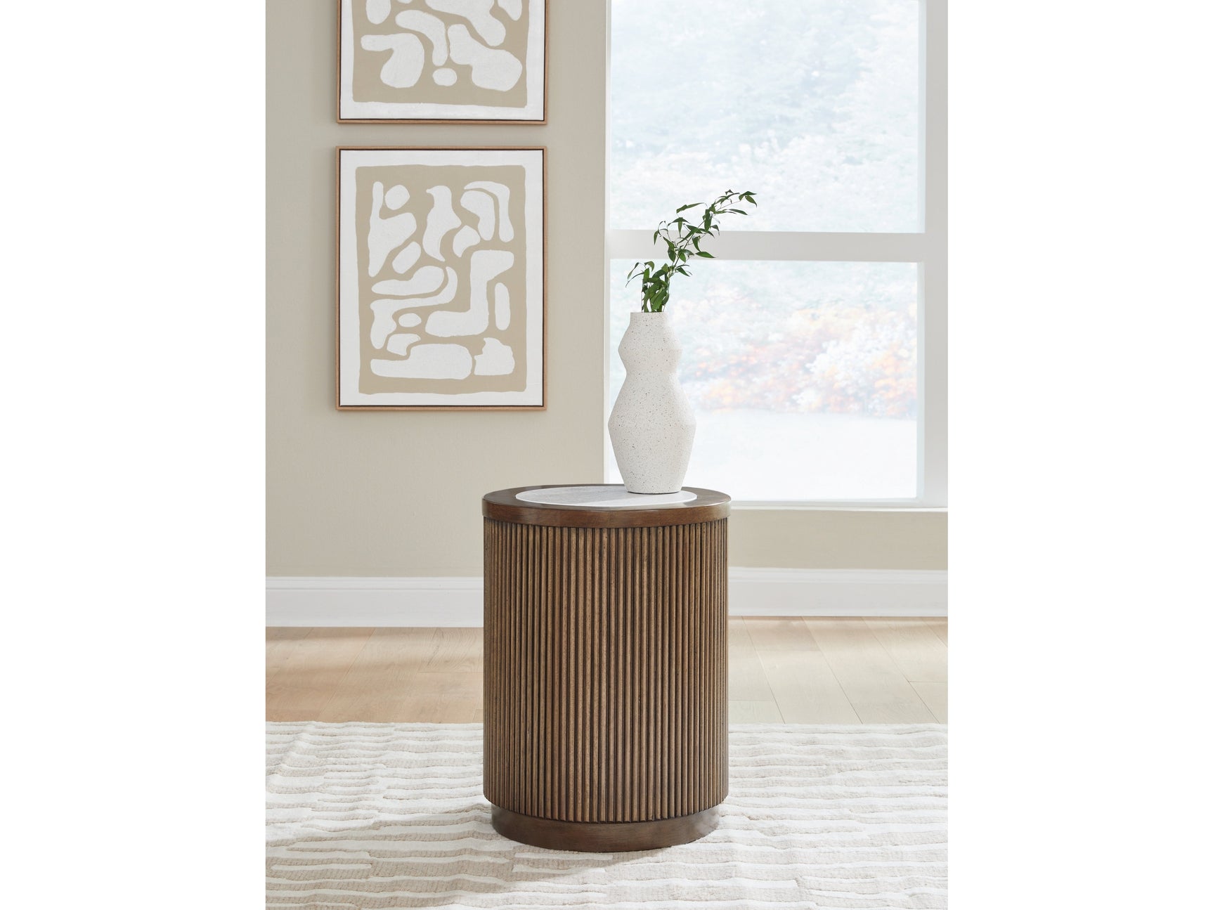 Hadonna Brown End Table - Ornate Home