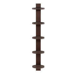 Hadrian Dark Brown Bookcase - Ornate Home