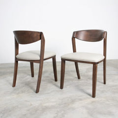 Hadsten Walnut 7 Piece Dining Set - Ornate Home