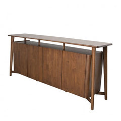 Hadsten Walnut Server - Ornate Home
