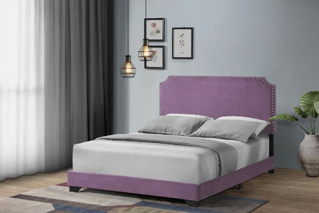 Haemon Purple Queen Bed - Ornate Home