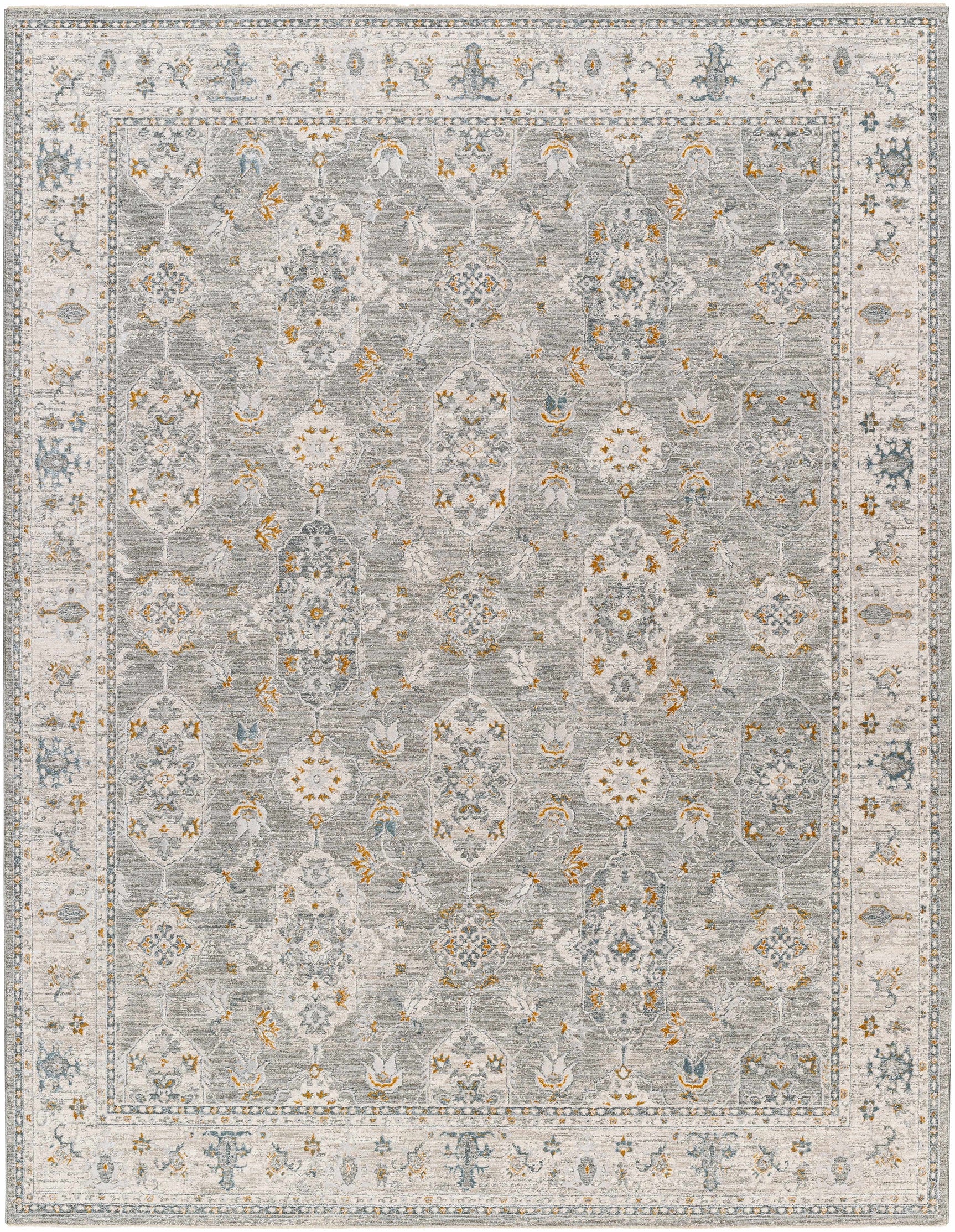 Hafsa Textured Rug with Fringes - Ornate Home