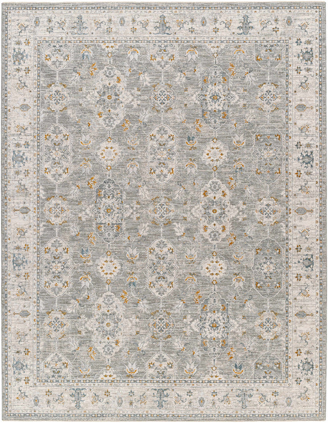 Hafsa Textured Rug with Fringes - Ornate Home