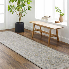 Hafsa Textured Rug with Fringes - Ornate Home