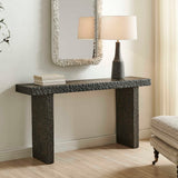 Hagan Slate Indoor-Outdoor Console Table - Ornate Home