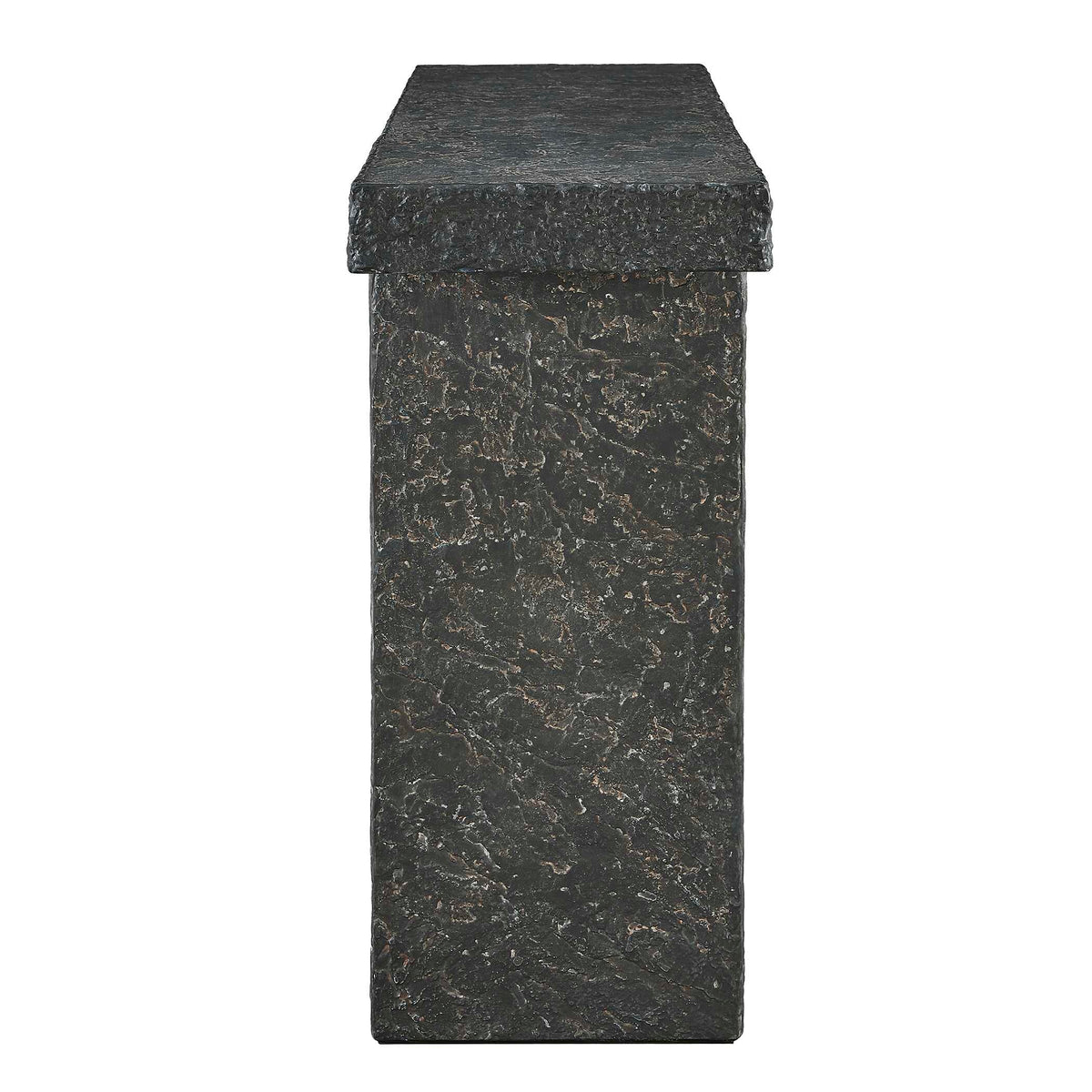 Hagan Slate Indoor-Outdoor Console Table - Ornate Home