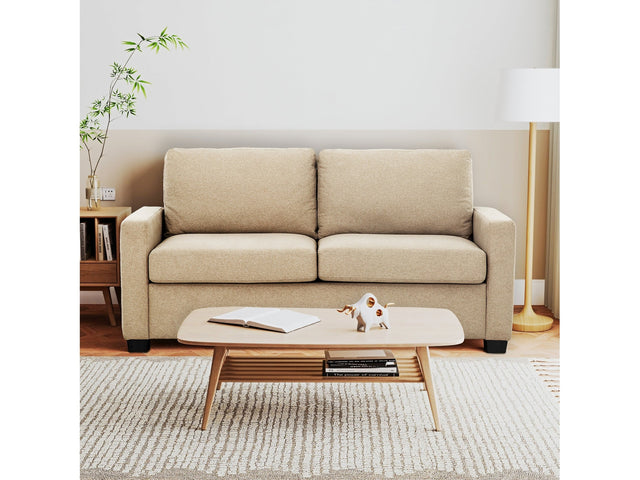 Hagar Beige Full Sofa Bed - Ornate Home