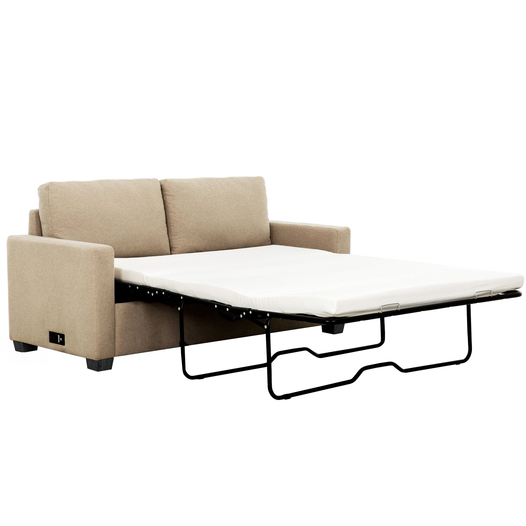 Hagar Beige Full Sofa Bed - Ornate Home