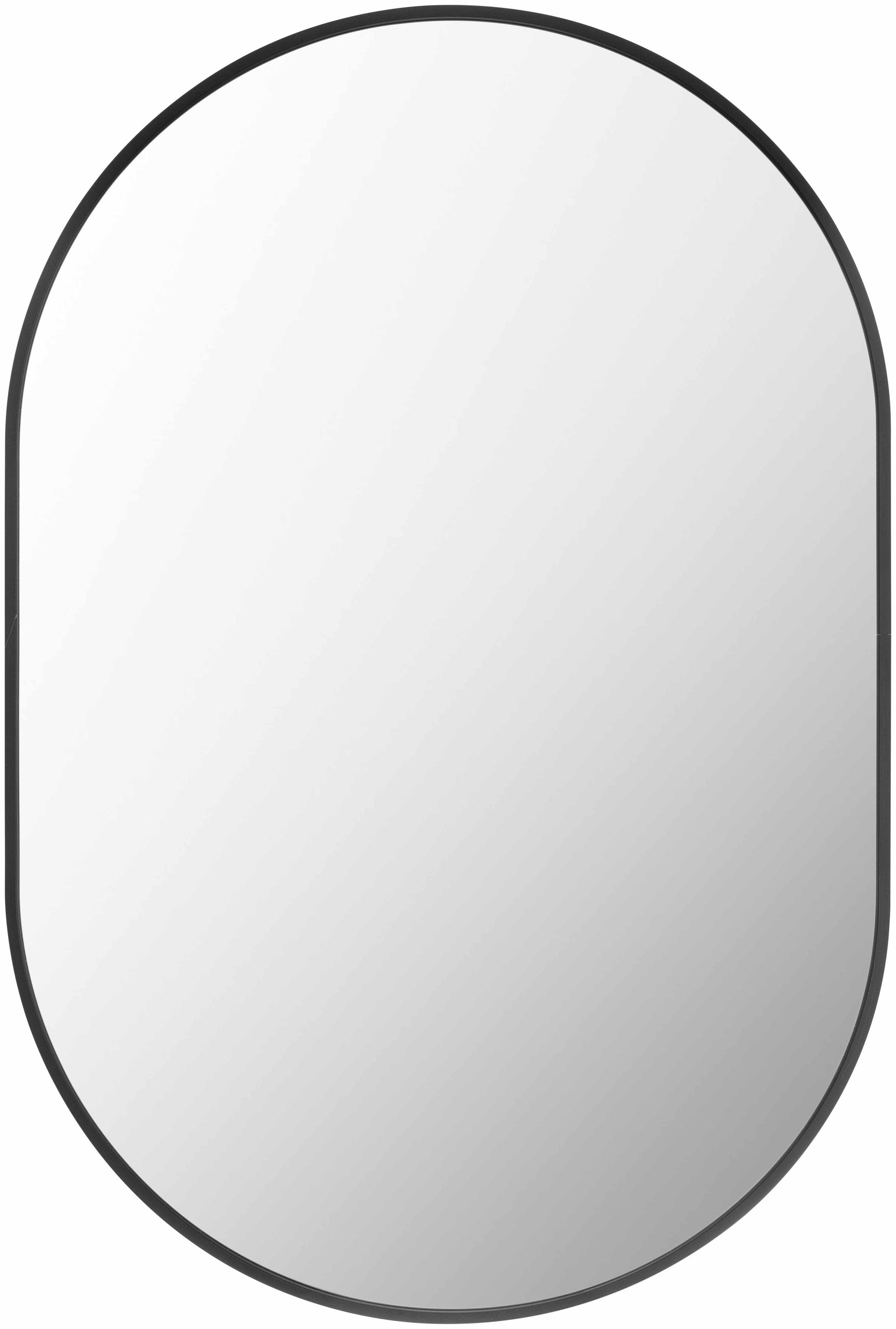 Hagenburg Black Iron Frame Mirror - Ornate Home