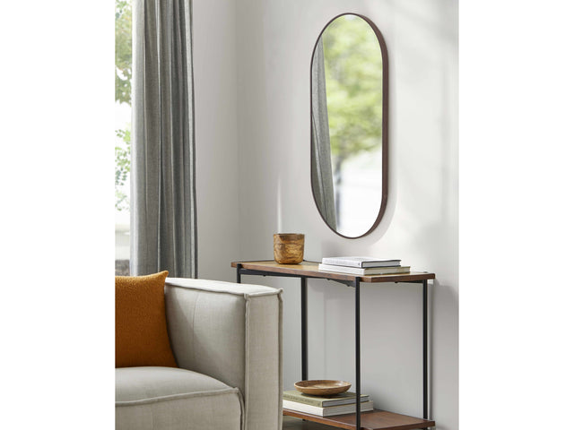 Hagenburg Dark Brown Mirror - Ornate Home