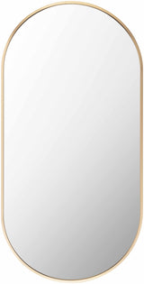 Hagenburg Gold Iron Frame Mirror - Ornate Home