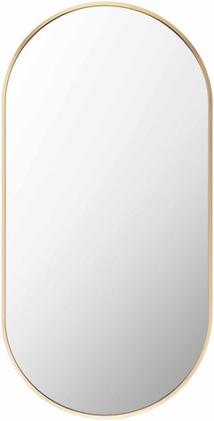Hagenburg Gold Iron Frame Mirror - Ornate Home