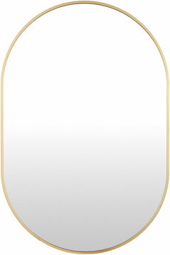 Hagenburg Gold Iron Frame Mirror - Ornate Home