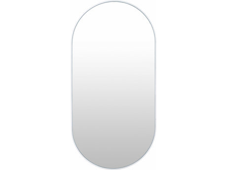 Hagenburg White Iron Frame Mirror - Ornate Home