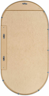 Hagenburg White Iron Frame Mirror - Ornate Home