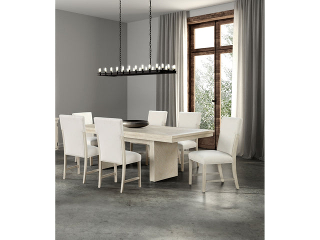 Hagerman Natural 7 Pc. Dining Room Set - Ornate Home