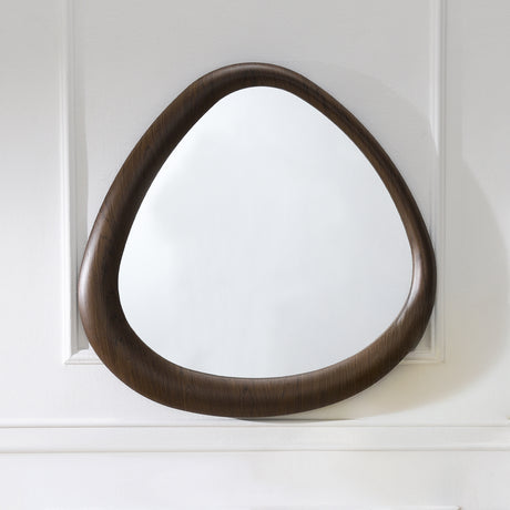 Haidar Brown Accent Mirror - Ornate Home