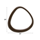 Haidar Brown Accent Mirror - Ornate Home