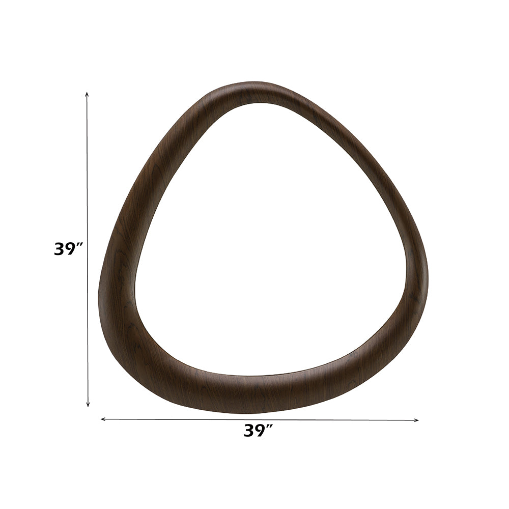 Haidar Brown Accent Mirror - Ornate Home