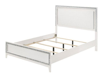 Haiden Eastern King Panel Bed w/LED Light - Ornate Home