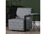Haiden Gray/Black Accent Table - Ornate Home