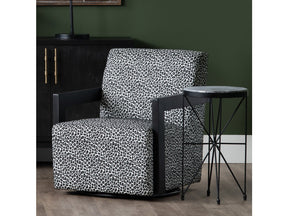Haiden Gray/Black Accent Table - Ornate Home